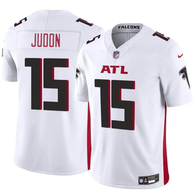 Men's Atlanta Falcons #15 Matthew Judon White 2024 F.U.S.E Vapor Untouchable Limited Football Stitched Jersey - Click Image to Close